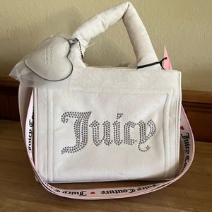 Juicy Couture Big Spender Suede Tote Bag
